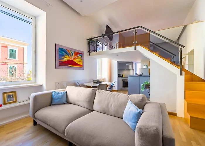 דירה Lite Life Panoramic Flat By Napoliapartments *